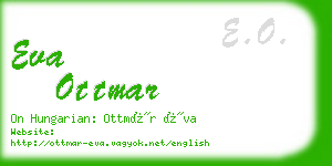 eva ottmar business card